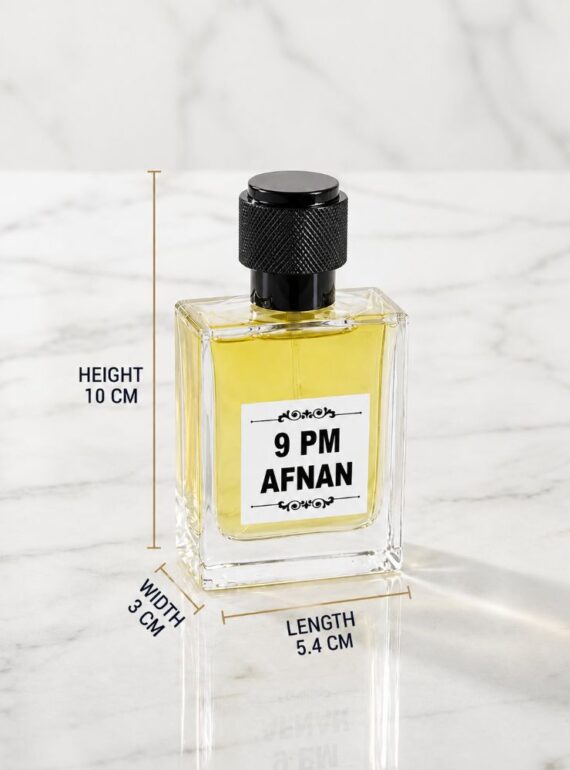 AL-SHAHAB 9 PM Afnan Inspired Perfume 50ML – Long Lasting Sweet & Warm Premium Fragrance for Men