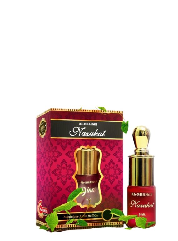 Experience elegance and freshness with AL-SHAHAB Nazakat Attar, specially designed for those who enjoy a modern perfume-style fragrance profile. The scent opens with refreshing notes, blends into smooth aromatic accords, and settles into a soft musky base that creates a clean and sophisticated impression. Its concentrated alcohol-free perfume oil formula delivers long-lasting fragrance with just a small application. The compact roll-on bottle ensures easy and precise use anytime, making it ideal for office wear, daily use, travel, and special occasions. 🌸 Fragrance Profile Modern Perfume-Like Aroma Smooth & Elegant Fragrance Soft Fresh Notes Long Lasting Freshness 🌟 Fragrance Notes Top Notes: Fresh Citrus & Clean Opening Heart Notes: Aromatic & Smooth Floral Accords Base Notes: Soft Musk & Warm Undertones