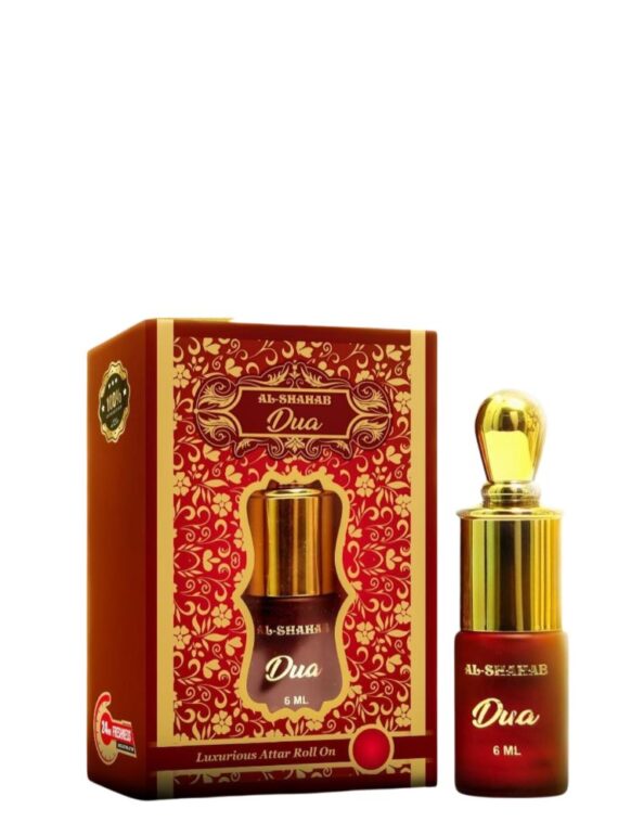 Experience a smooth and refreshing fragrance with AL-SHAHAB Dua Attar, specially designed for those who enjoy a fruity and soft fragrance profile. The scent opens with juicy fruity notes, blends into delicate aromatic accords, and settles into soft musky undertones that create a light and elegant aroma. Its concentrated alcohol-free perfume oil formula provides long-lasting freshness with just a small application. The compact roll-on bottle allows easy and precise use anytime, making it ideal for office wear, daily use, travel, and casual occasions. 🍓 Fragrance Profile Fruity Fresh Aroma Soft & Smooth Fragrance Light Elegant Notes Long Lasting Freshness 🌟 Fragrance Notes Top Notes: Juicy Fruits & Fresh Opening Heart Notes: Soft Floral & Aromatic Accords Base Notes: Gentle Musk & Smooth Undertones