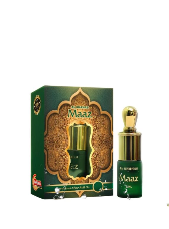 Experience a fresh and elegant fragrance with AL-SHAHAB Maaz Attar, specially designed for those who enjoy a soft and fruity fragrance profile. The scent opens with juicy fruity notes, blends into smooth aromatic accords, and settles into gentle musky undertones that create a light and pleasant aroma. Its concentrated alcohol-free perfume oil formula provides long-lasting freshness with just a small application. The compact roll-on bottle allows easy and precise use anytime, making it ideal for office wear, daily use, travel, and casual occasions. 🍓 Fragrance Profile Soft Fruity Aroma Smooth & Fresh Fragrance Light Elegant Notes Long Lasting Freshness 🌟 Fragrance Notes Top Notes: Juicy Fruits & Fresh Opening Heart Notes: Soft Aromatic & Smooth Accords Base Notes: Gentle Musk & Warm Undertones