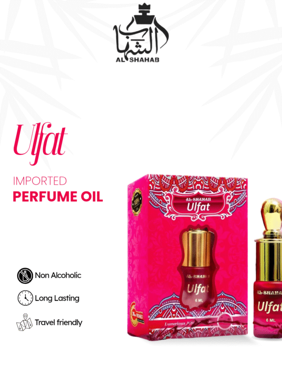 Experience a smooth and natural fragrance with AL-SHAHAB Ulfat Perfume, crafted for those who enjoy an earthy and light woody fragrance profile. The scent opens with fresh earthy notes and settles into soft woody accords that create a calm, elegant, and long-lasting aroma. Its high concentration formula (approx. 50% perfume oil) ensures lasting freshness while maintaining a smooth and comfortable feel, making it ideal for daily wear and casual occasions. 🌿🤎 Fragrance Notes (Earthy Woody Profile) Top Notes: Fresh Earthy & Green Opening Heart Notes: Soft Woody & Aromatic Accords Base Notes: Musk & Warm Earthy Undertones