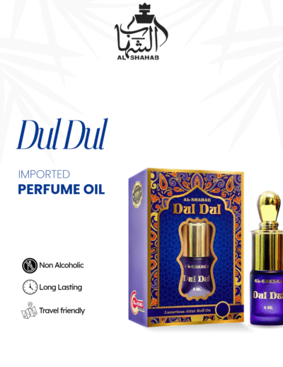Experience smooth freshness with AL-SHAHAB Dul Dul Attar, specially designed for those who prefer a fresh, light, and soft fragrance profile. The scent opens with refreshing clean notes, blends into soft aromatic accords, and settles into a gentle musky base that feels comfortable and elegant throughout the day. Its concentrated alcohol-free perfume oil formula delivers lasting freshness with just a small application. The compact roll-on bottle allows easy and precise use anytime, making it ideal for office wear, daily use, travel, and summer occasions. 🌊 Fragrance Profile Fresh & Clean Aroma Light Soft Fragrance Smooth Musky Touch Elegant Daily Wear Scent 🌟 Fragrance Notes Top Notes: Fresh Citrus & Clean Opening Heart Notes: Soft Aromatic & Green Accords Base Notes: Gentle Musk & Light Woody Undertones