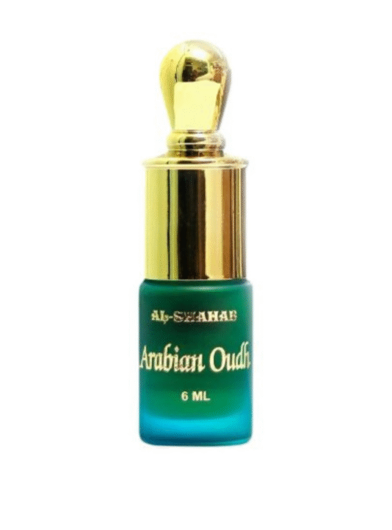 AL-SHAHAB Arabian Oudh Attar 6ml | Sweet Amber Oudy Alcohol-Free Attar Perfume Oil | Long Lasting Roll On Fragrance for Men & Women