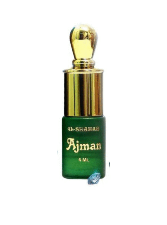AL-SHAHAB Ajman Attar 6ml | Light Woody Musky Alcohol-Free Attar Perfume Oil | Long Lasting Roll On Fragrance for Men & Women