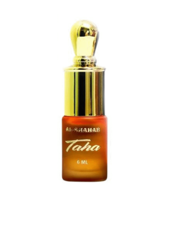AL-SHAHAB Taha Attar 6ml | Light Woody Alcohol-Free Attar Perfume Oil | Long Lasting Roll On Fragrance for Men & Women