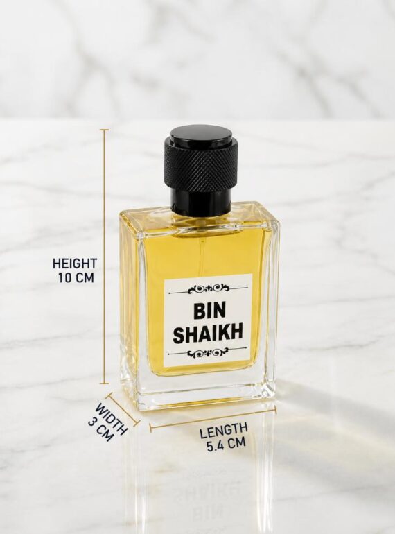 AL-SHAHAB Bin Shaikh Perfume 50ml | Oudy Woody Long Lasting Fragrance | Eau de Parfum for Men & Women | High Concentration (Approx. 50% Perfume Oil)