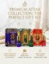 Discover a unique fragrance experience with the AL-SHAHAB 3 in 1 Attar Combo, featuring Meherbaan Attar, Maaz Attar, and Umar Bin Attar. This premium alcohol-free attar collection offers a variety of fragrance profiles, making it perfect for daily wear, special occasions, and gifting.  Meherbaan Attar delivers a refreshing aquatic and marine fragrance with clean, perfume-like freshness. Maaz Attar offers a soft fruity aroma with smooth and pleasant notes, while Umar Bin Attar combines rich musky and woody